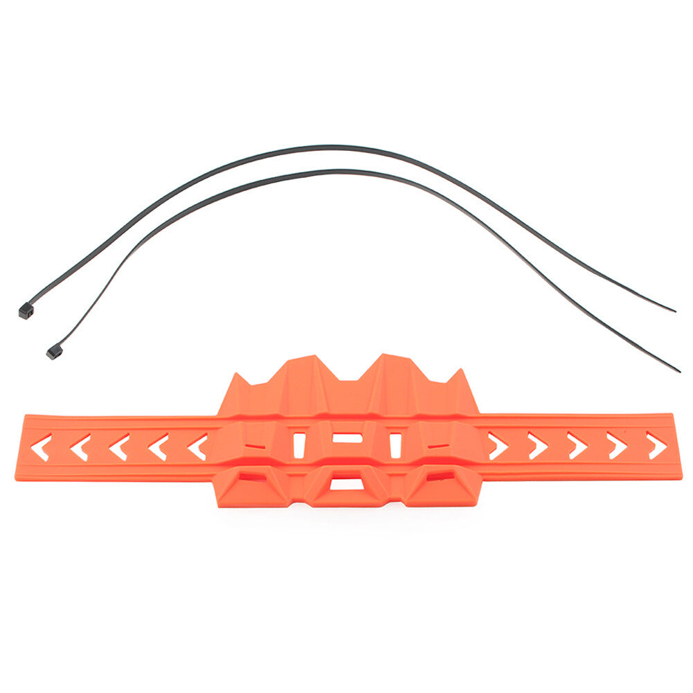 Exhaust Tail Pipe Guard Protector Cover Motorcycle Accessories Orange Universal