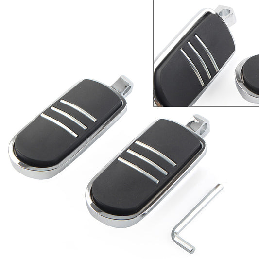 Motorcycle FIT for Harley Iron XL 883 1200 32mm 1.25 Male Foot pegs Footrest Pedal