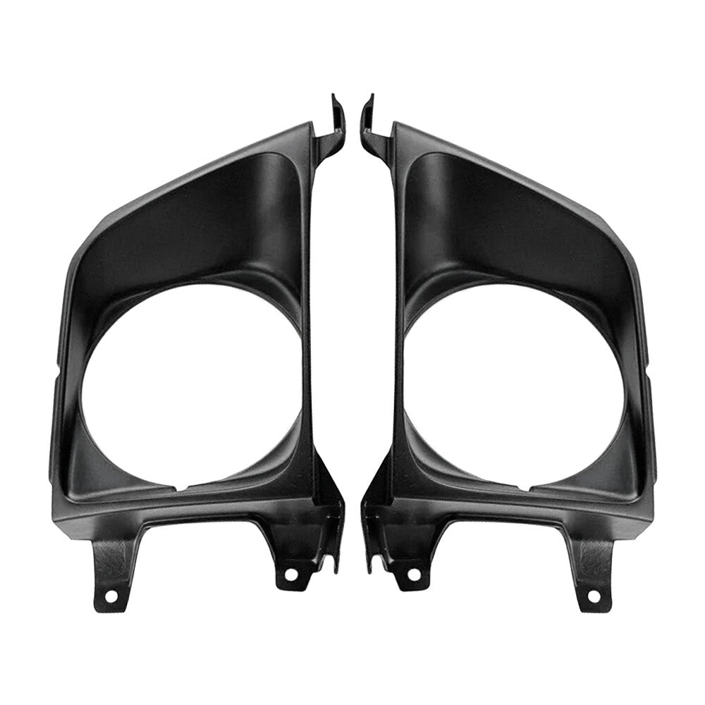 2Pcs Front Left+Right Headlight Frame Trim for Land Cruiser Prado FJ95 LJ95 lc90