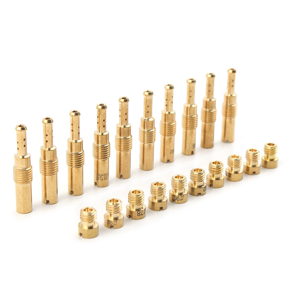 75-98 Main Jet  32-55 Slow Jet Kit Fit NSR KSR PWK Keihin OKO CVK Carburetor