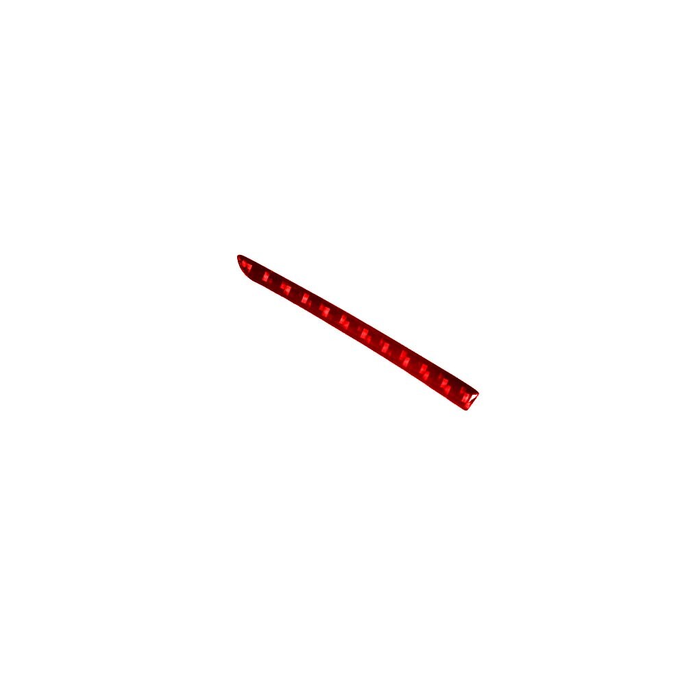 Red Carbon Fiber Above Air Conditioning Vent Trim for Chevy Impala 2014-2020