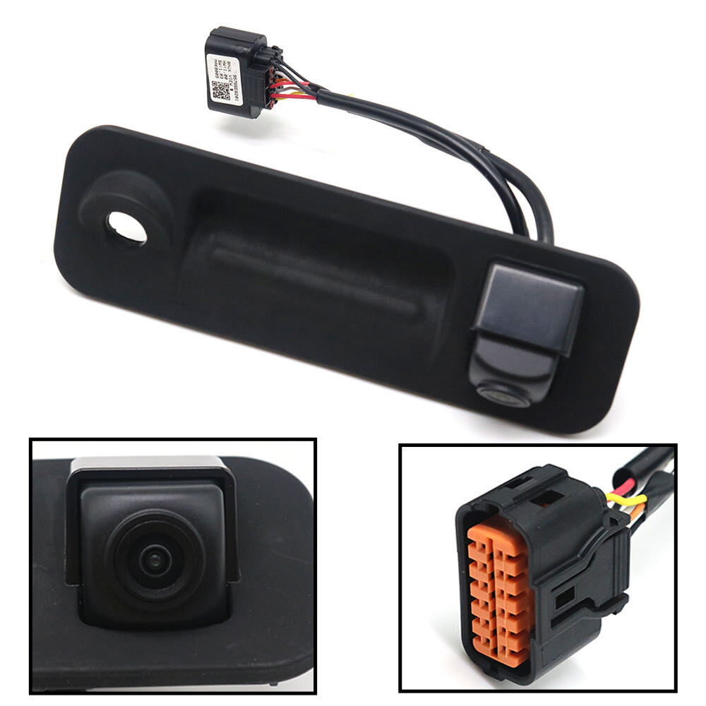Rearview backup parking camera for Hyundai Sonata 4-door 15-17, compatible with 95760-E6201