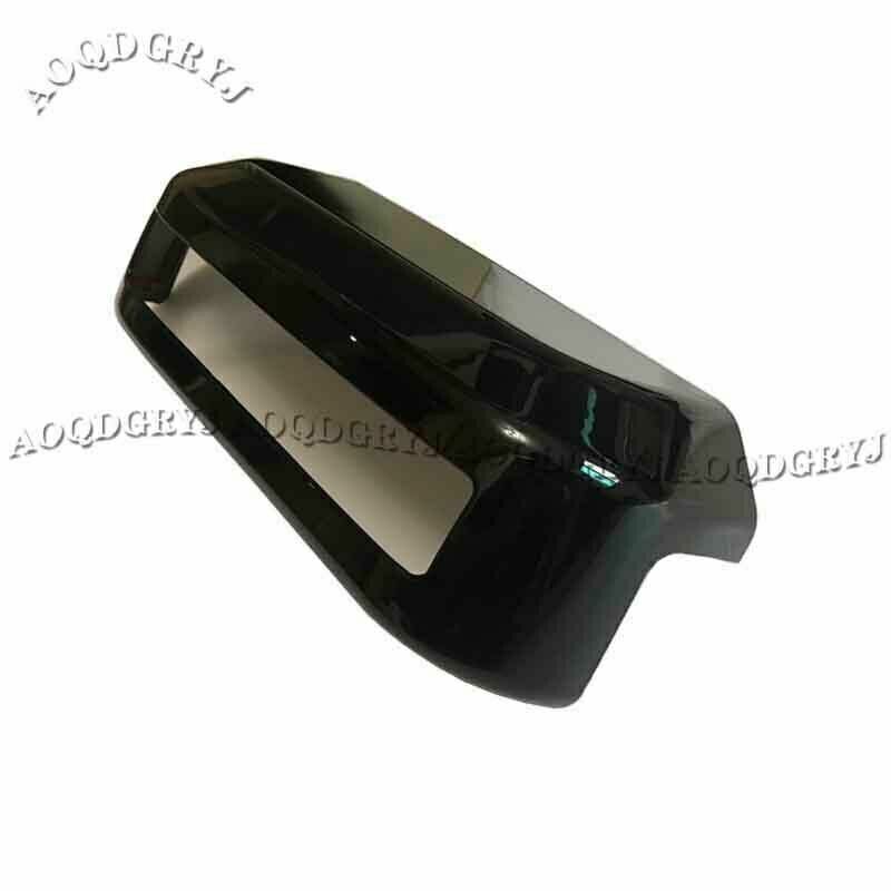 Piano Black Tailgate License Moulding Trim Cover for TOYOTA PRADO 150 2014-2017