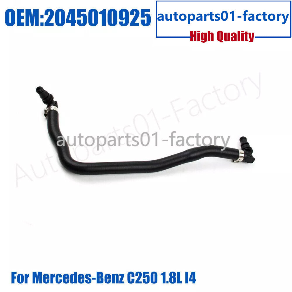 2045010925 Coolant Breather Radiator Vent Hose for Mercedes-Benz C250 1.8L I4