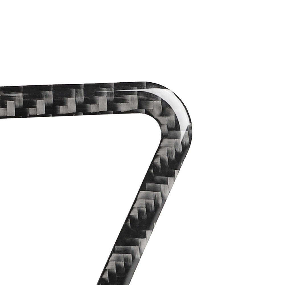 Carbon Fiber Ashtray Trim Panel Rear Door Trim for Audi A6 A7 2012-18