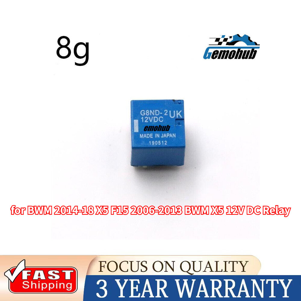 G8ND-2UK Hand Brake Relay for BWM 2014-18 X5 F15 2006-2013 BWM X5 12V DC Relay