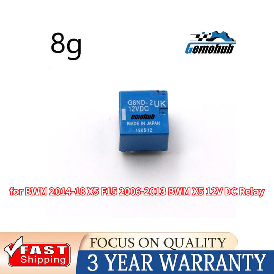 G8ND-2UK Hand Brake Relay for BWM 2014-18 X5 F15 2006-2013 BWM X5 12V DC Relay