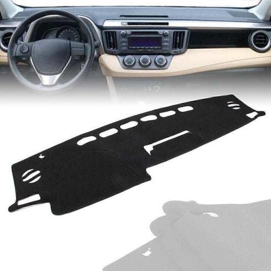 Polyester Dash Mat Dashboard Cover Dashmat for Toyota RAV4 2013-2018 14 15 16 17