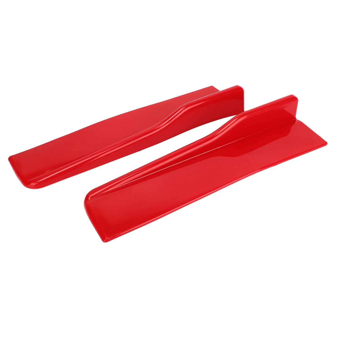 Hot 2pcs Car Side Skirt Anti-Scratch Winglets Diffuser Splitter Parts For