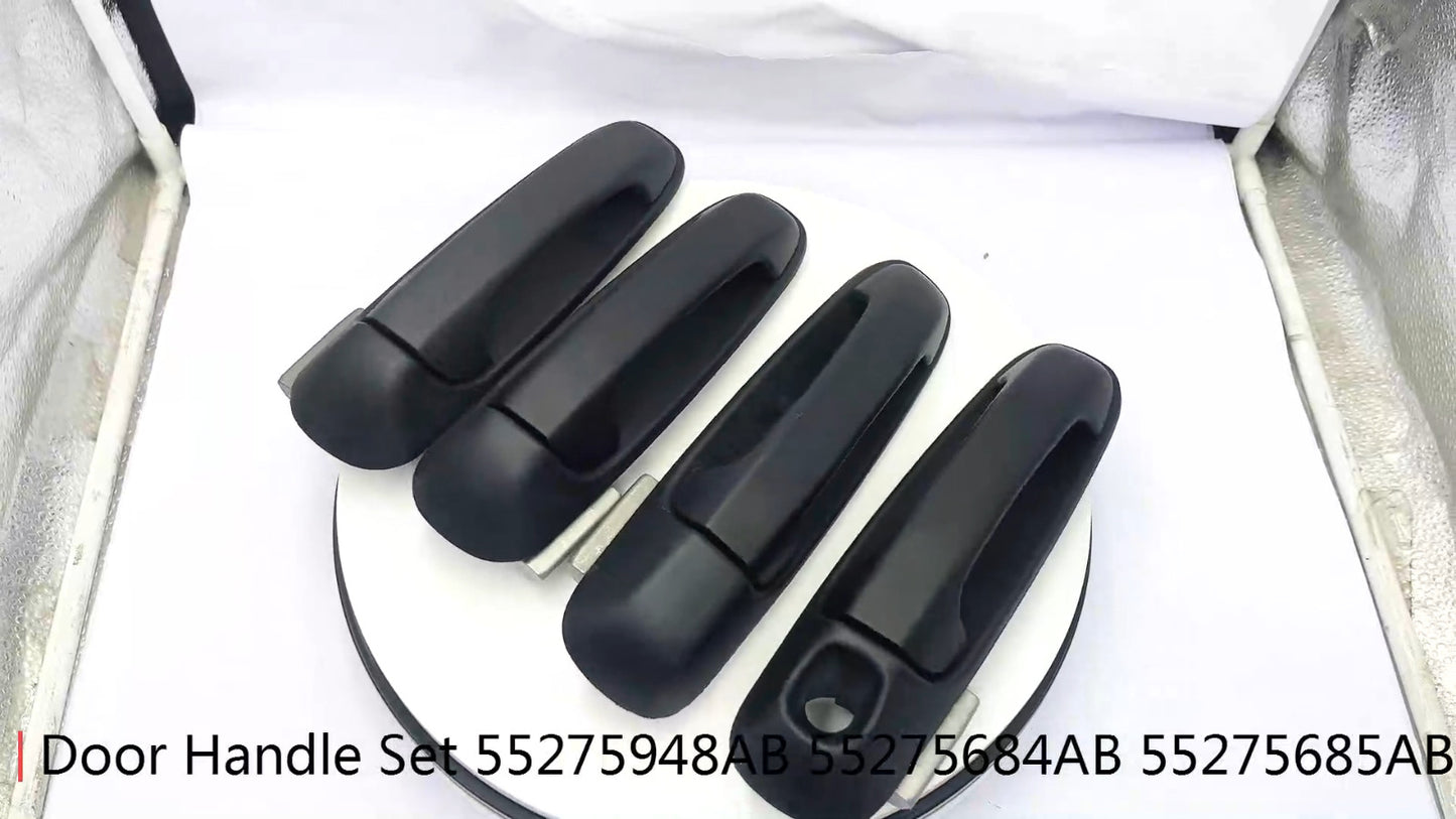Exterior door handle sets 55275948AB, 55275684AB, 55275685AB are suitable for Dodge for Ram 3500
