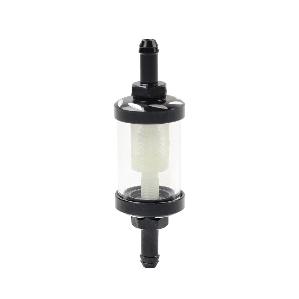 8MM 5/16 Inline Reusable Motorcycle Gas Fuel Filter Universal