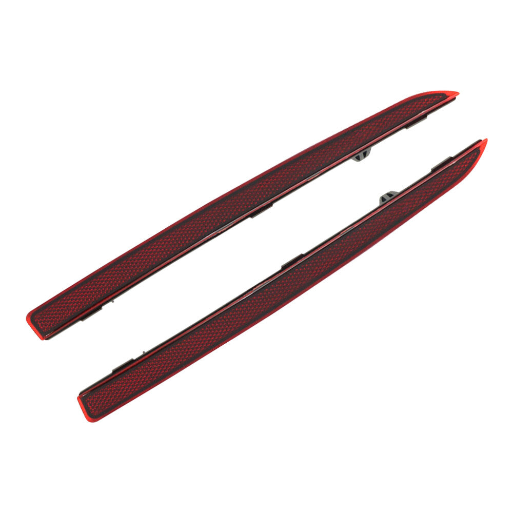2pcs Fits for Lincoln MKZ 2013-2020 RH+LH Rear Bumper Brake Light Reflector Side