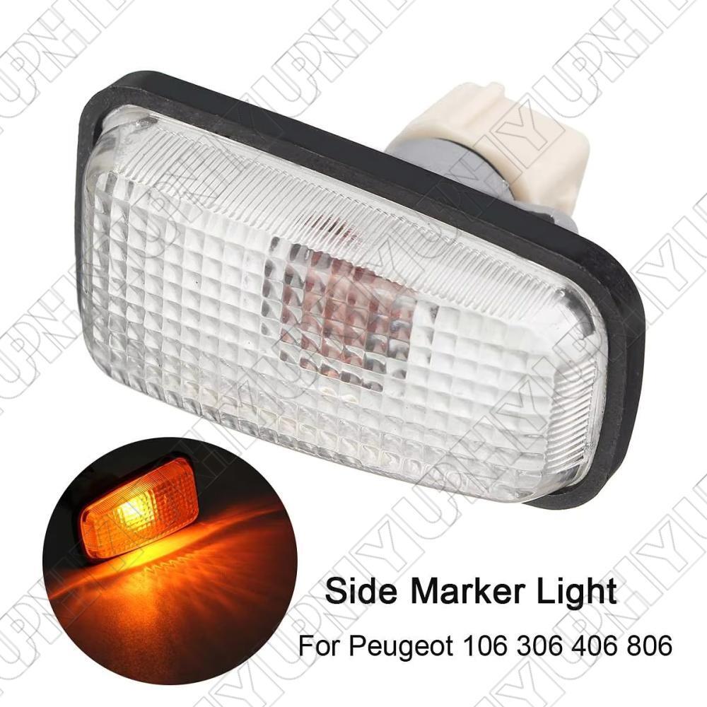 2 ¡Á Side Marker Light Lamp 632567 for Citroen Jumpy Xsara for Peugeot 106 for Fiat Scudo