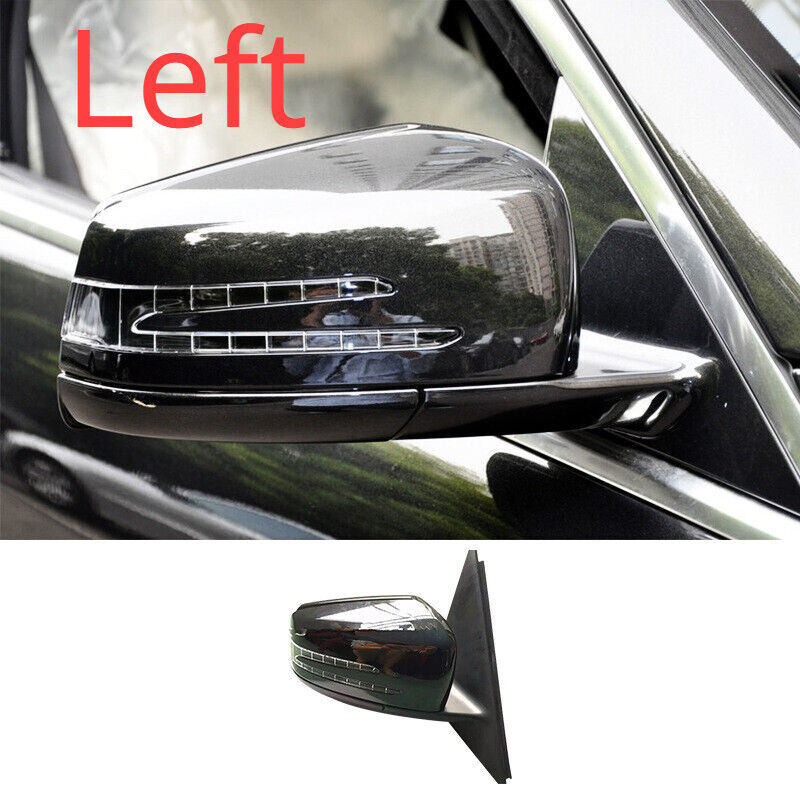 1X for Benz W221 2006-13 S-Class S300 S350 Left Side Door Power Rear View Mirror