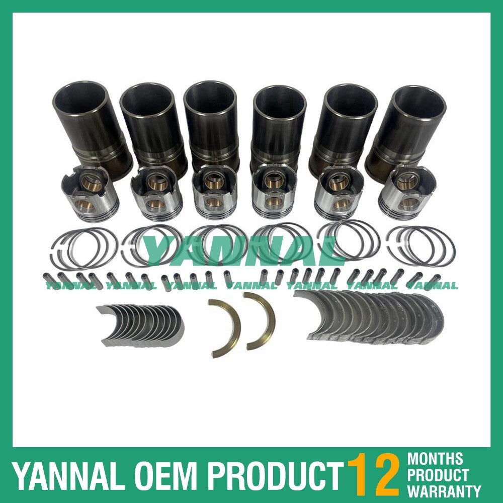 6-piece C10 Overhaul and Rebuild Kit with Washers and Bearings for Caterpillar Engines