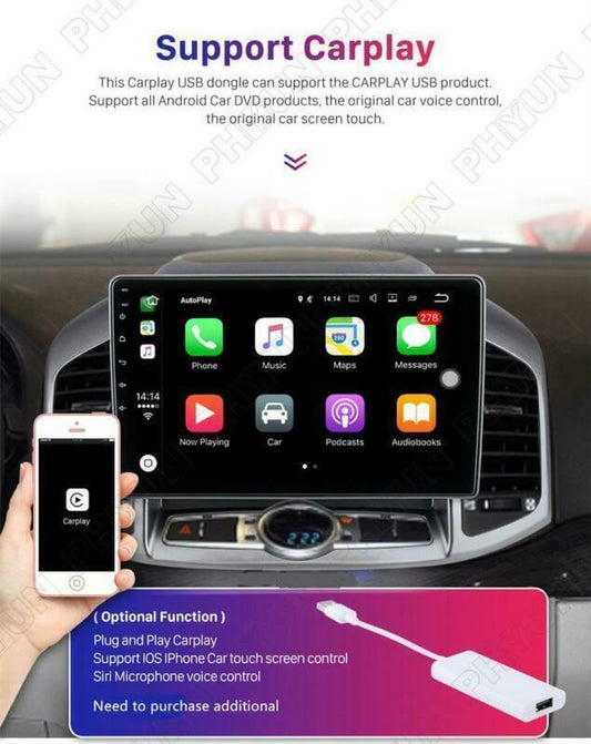 Car 10.1 Android 10.0 Radio Stereo GPS Navigation for Chevrolet Captiva 2011-17
