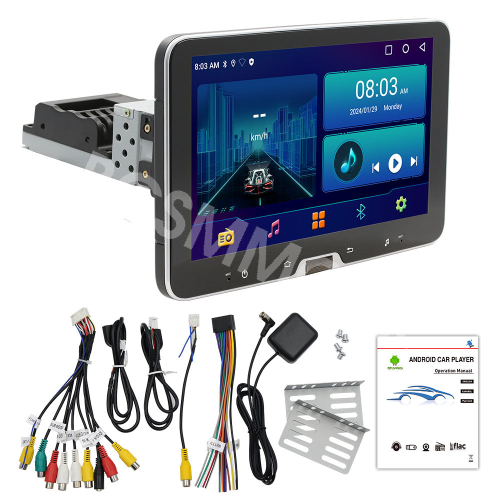 Single Din Car Stereo Radio GPS Navi Multimedia Player For Apple Carplay