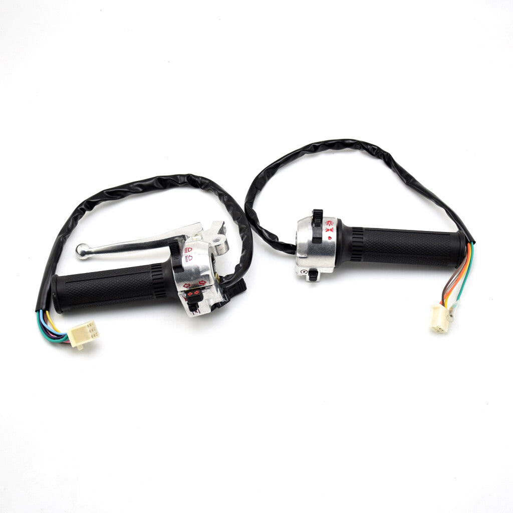 Motorcycle Throttle Grip Assembly Brake Lever Handlebar Grip Switch Z50J Z50R