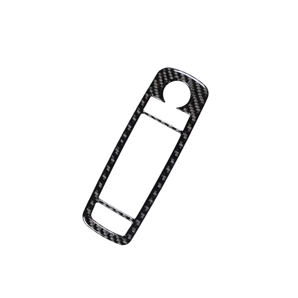 Carbon Fiber Driver Side Window Lift Switch Cover for Jeep Liberty 2008-2012