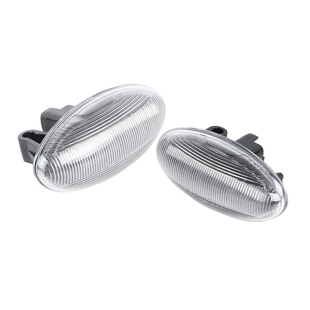 Front LH+RH LED Dynamic Turn Signal Lights for Peugeot 307 206 407 for Citroen C1 C2