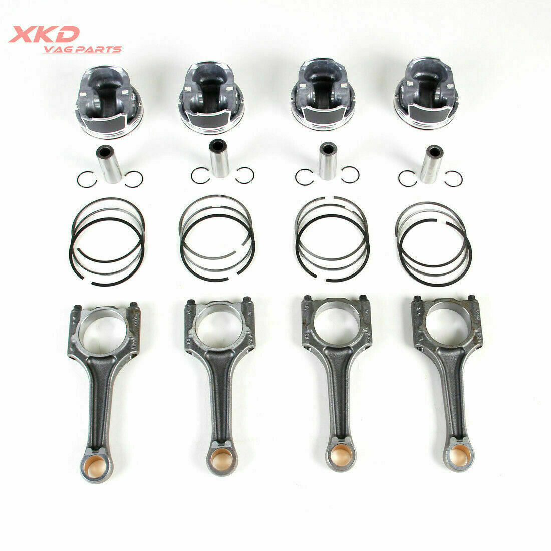 EA888 2.0T 21mm/82.51mm piston rings and connecting rods are suitable for Volkswagen for Tiguan CCTA CBFA