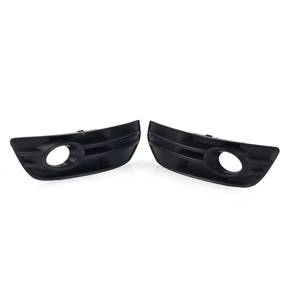Front Lower Bumper Grille Fog Light Grill Cover With Fog Lamp Hole Fit for Audi Q5