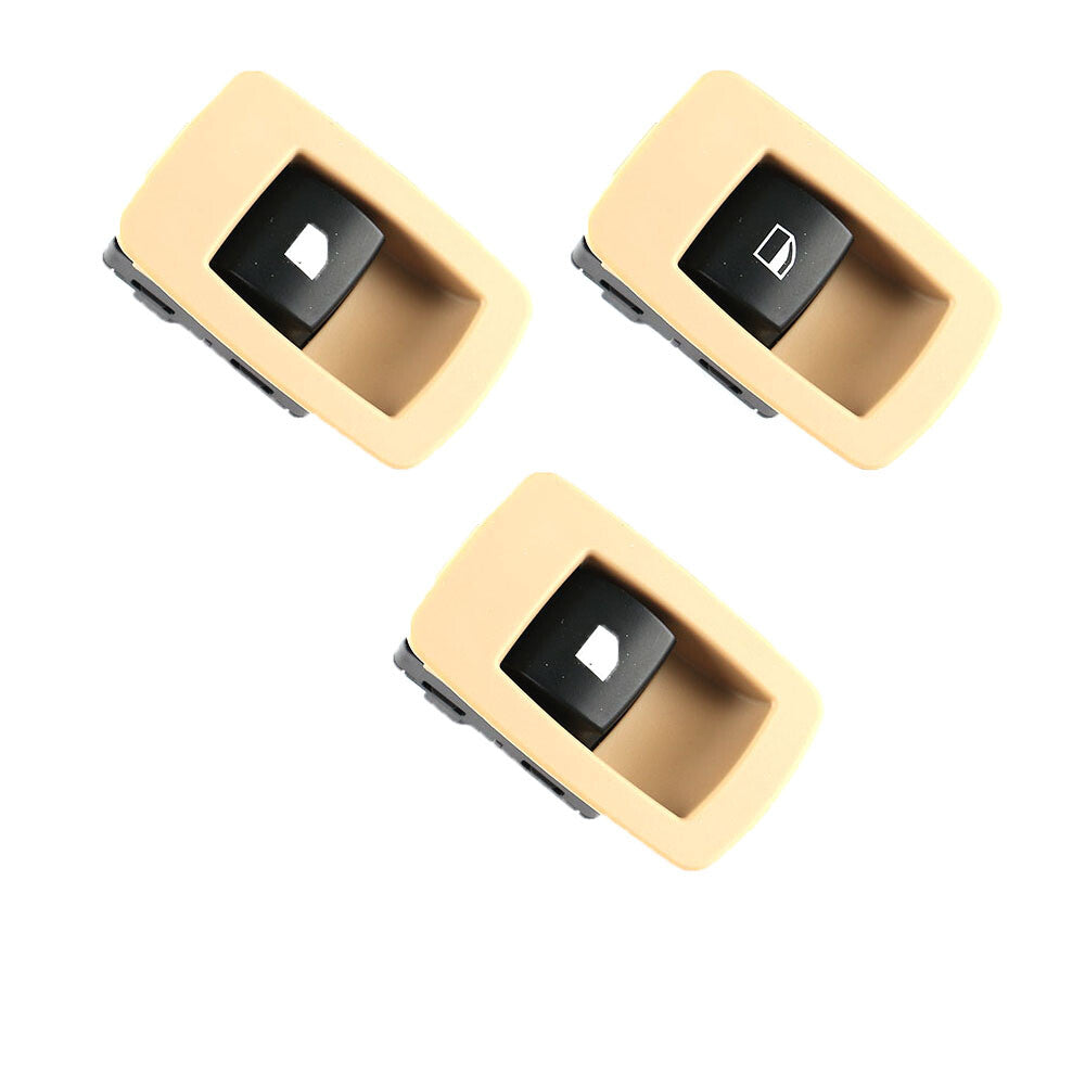 3Pcs Power Window Lifter Button Switch Right Front for BMW 3-Series 316i 318i for X5