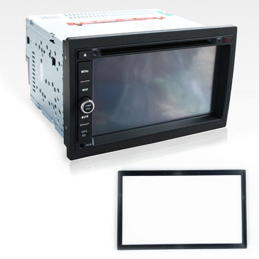 2Din Stereo Audio Dash Bezel Panel Mounting Frame For Auto/car Radio DVD Player