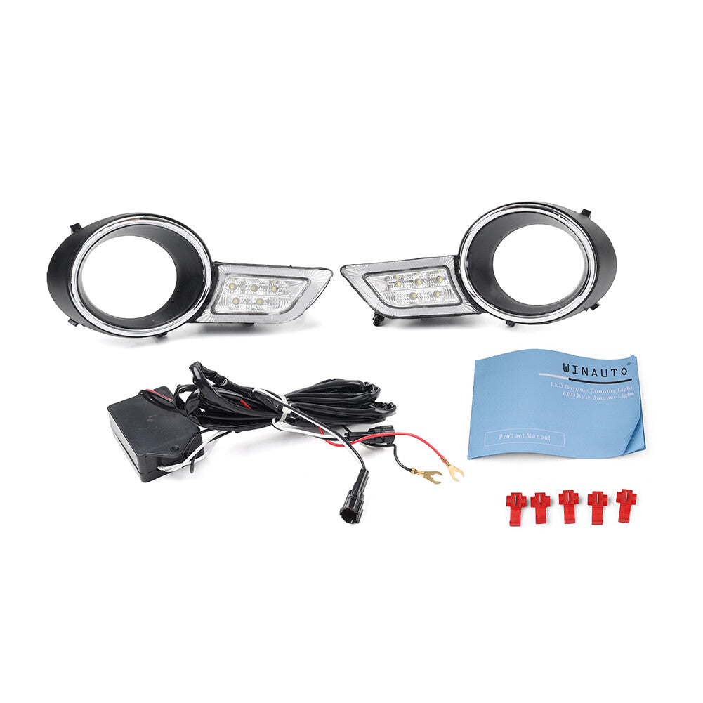 Daytime Running Lights Fog Lamp Kit for Toyota Highlander 2008-2011