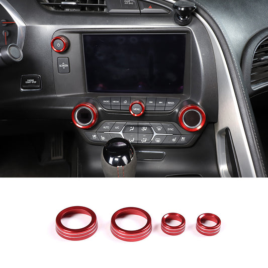 2-piece silver alloy center console shift knife for Fengyangta FJ cruiser 07-21