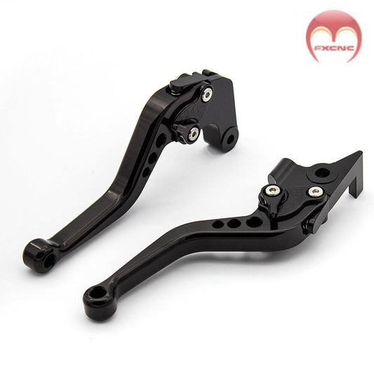 CNC-compatible adjustable brake and clutch lever kit for VMX1200 V-MAX Vmax 1200 (1986-2003)