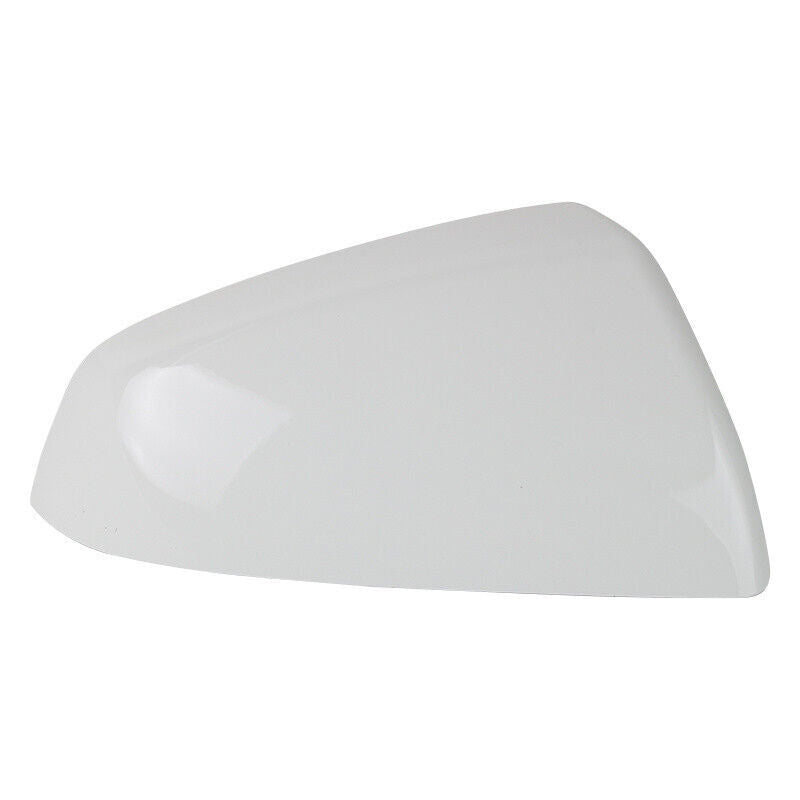 White Right Side Rearview Mirror Shell Cover Cap Fit for Cadillac SRX 2010-2016