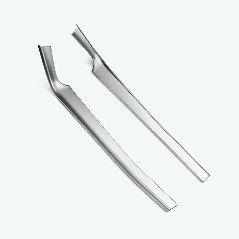 for Jaguar F-PACE 2016-2020 Silver Car Console Gear Shift Box Panel Trim Strips