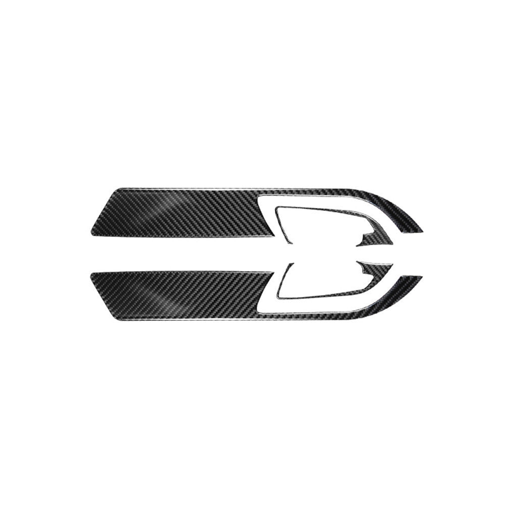 4PCS Carbon Fiber Interior Door Handle Panel Cover Trim for BMW Z4 E89 2009-2016