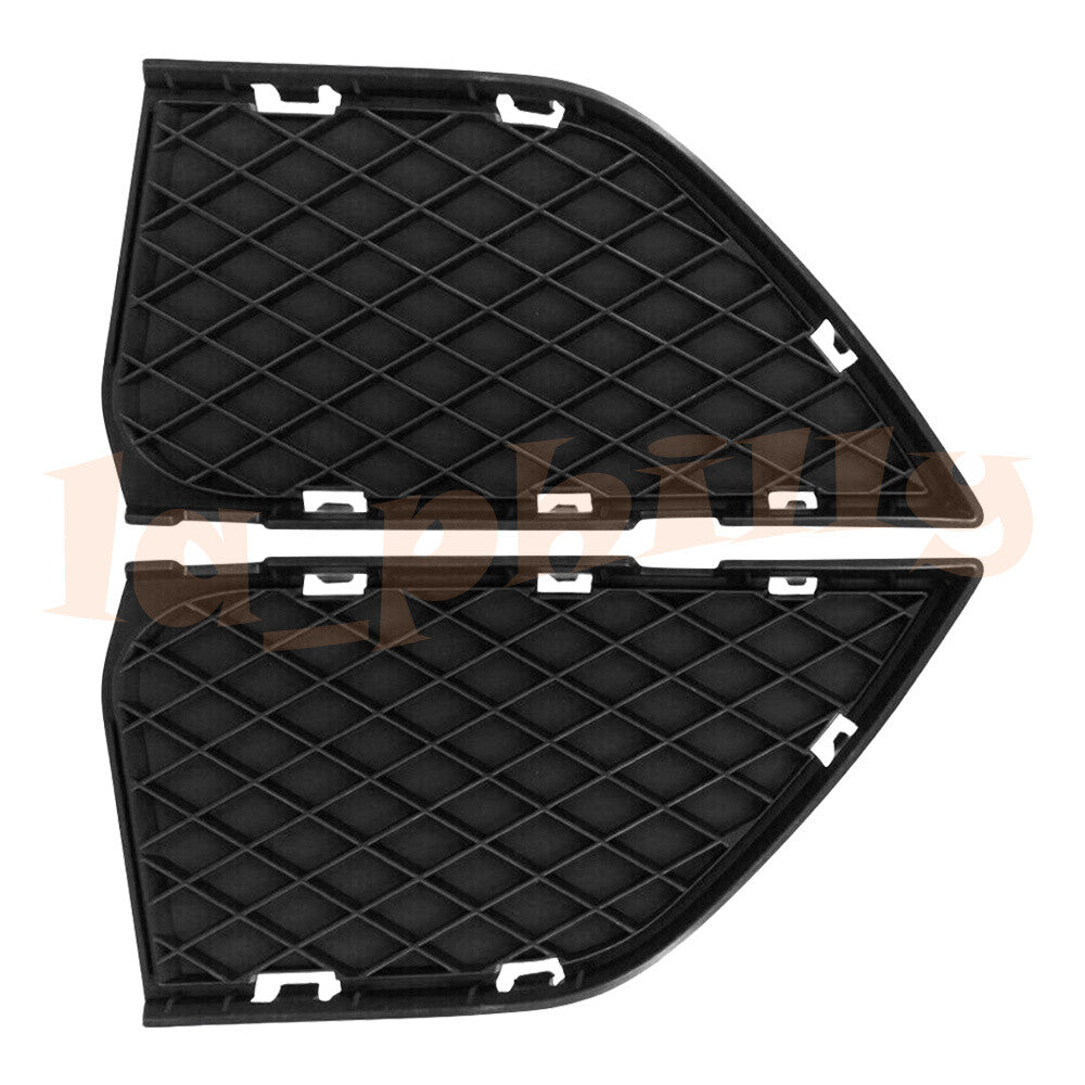Pair for BMW X3 E83 2007-2010 Black Front Bumper Grilles Lower Grill Right+Left