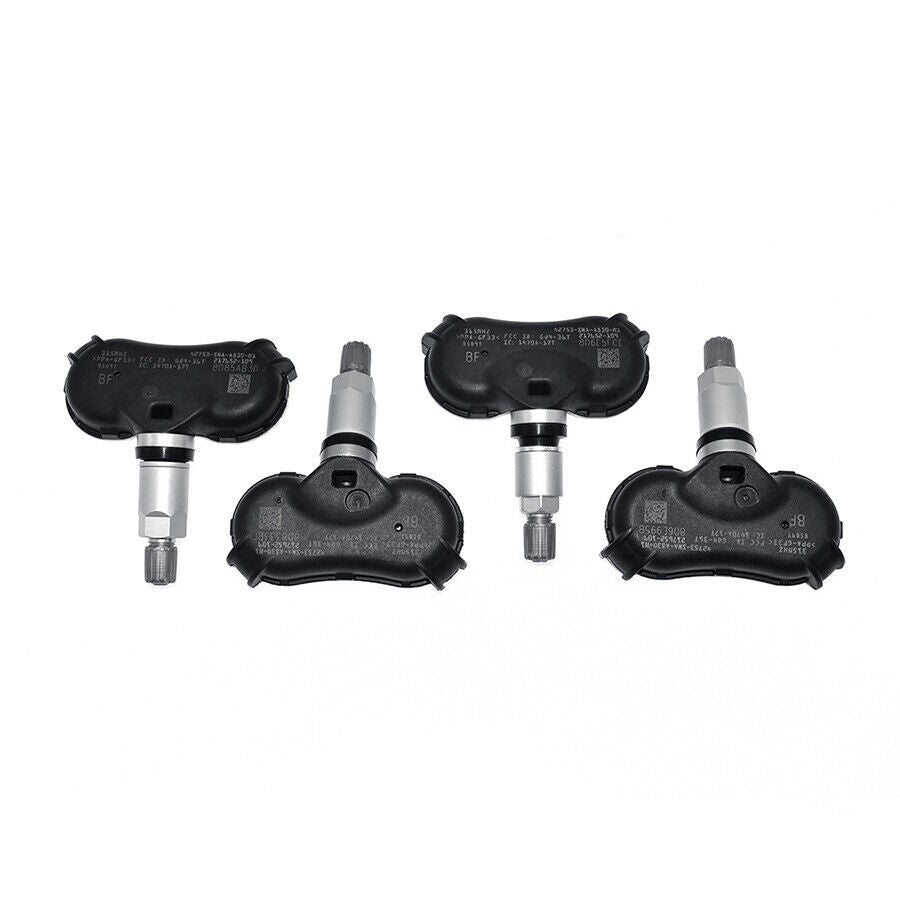4X Tire Pressure Sensor TPMS for Honda Fit Odyssey for Civic 42753-SNA-A830 315Mhz