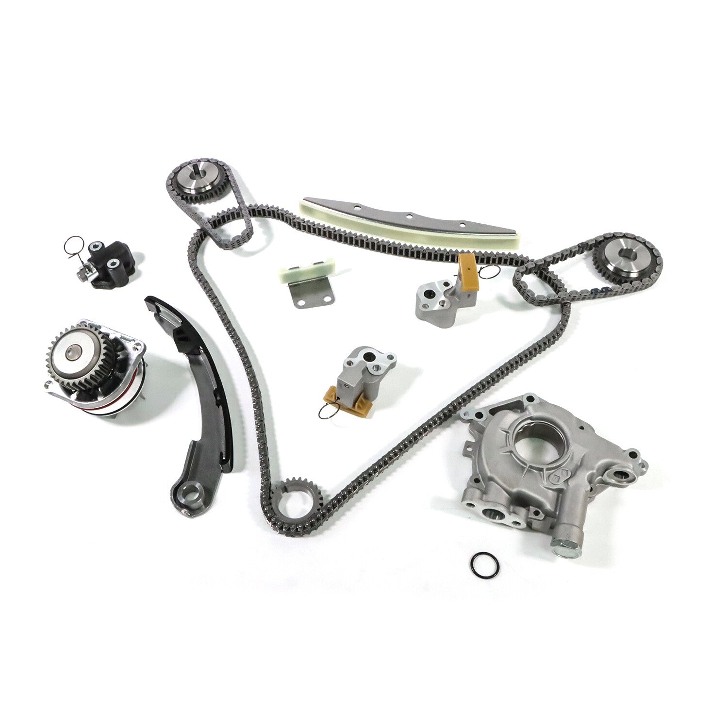 24-Valve Timing Chain Kit Oil  Water Pump for Nissan Altima Maxima Quest 3.5L