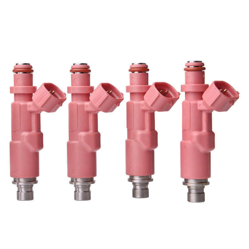 Set of 4 Reman fuel injector 23250-75080 for Toyota Tacoma 4Runner 2.4L 2.7L