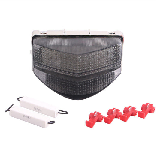Fit for Honda CBR600S 01-03 02 LED Tail Lamp Rear Taillight Running Light Smoke Lens