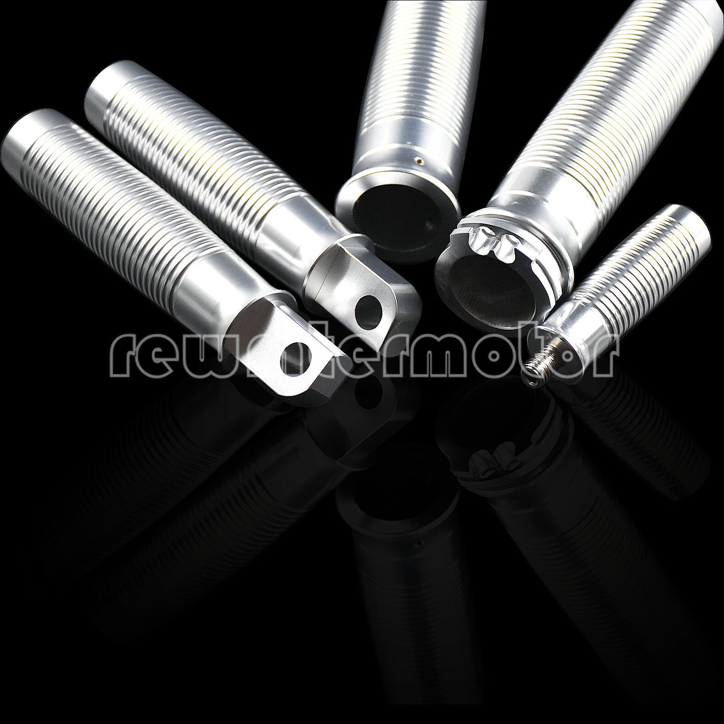 Chrome Handlebar Grip+Foot Pegs+Shift Pedal Fit for Harley Sportster Softail