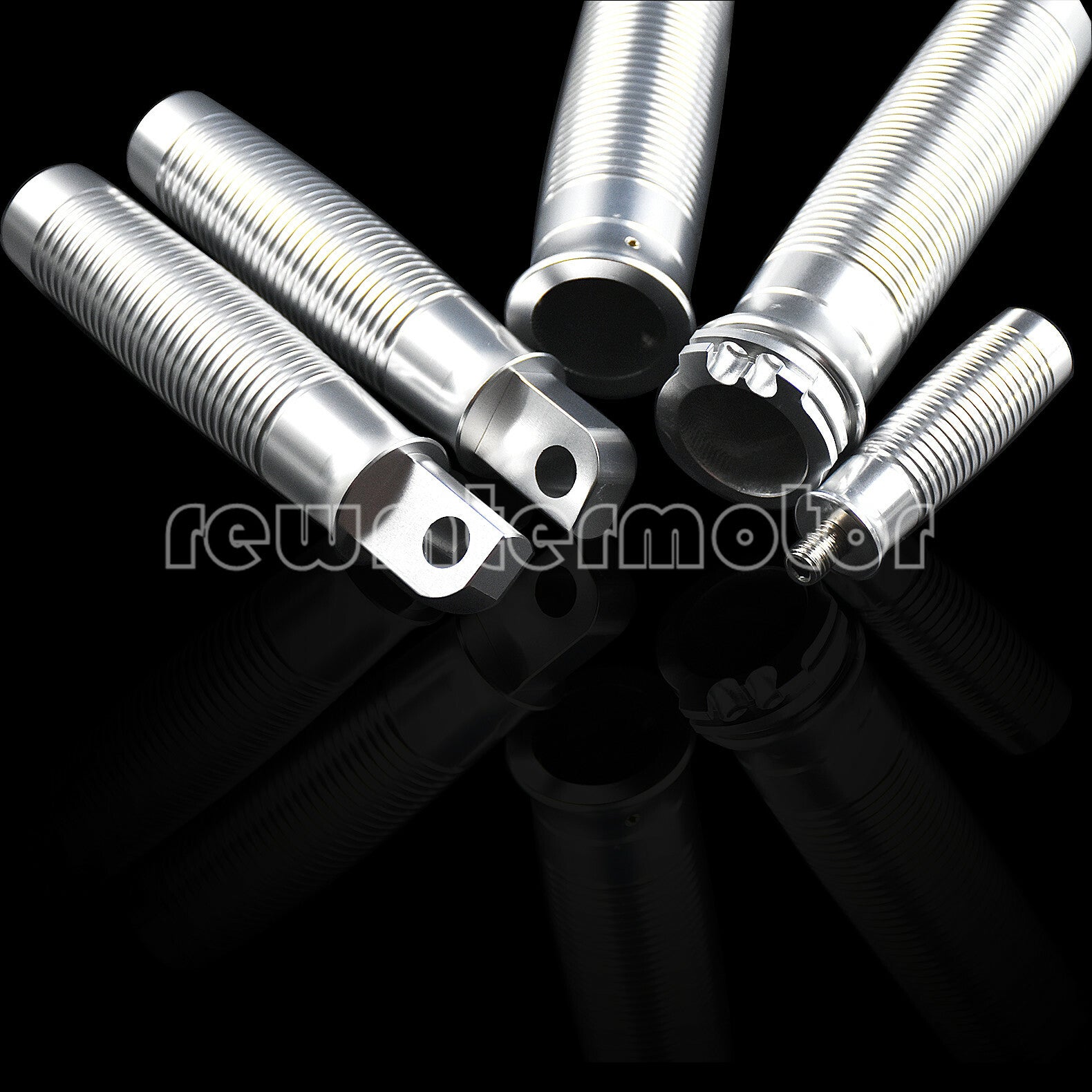 Chrome Handlebar Grip+Foot Pegs+Shift Pedal Fit for Harley Sportster Softail