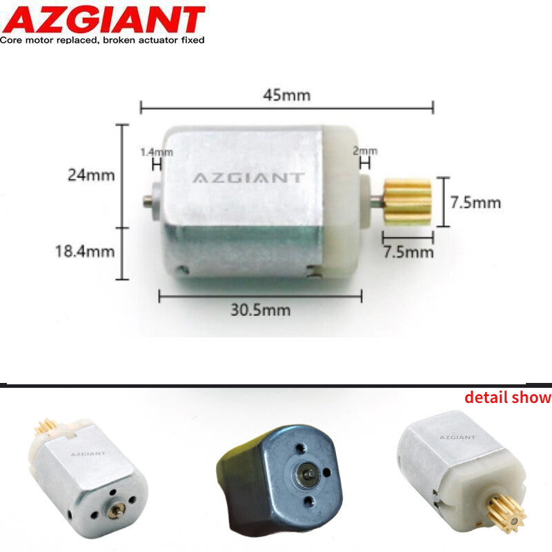 9-tooth door lock actuator motor 4G1837016 / 4G1837016A suitable for 2012-2018 for Audi A6 C7