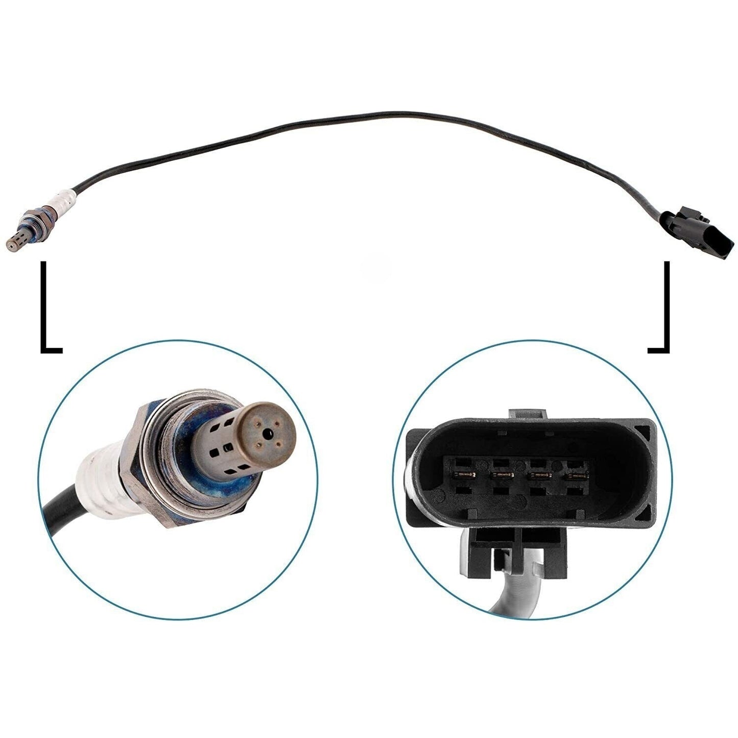 2pcs Oxygen Sensor Up/Downstream for Mini Cooper S Hatchback L4 234-4457 02-08