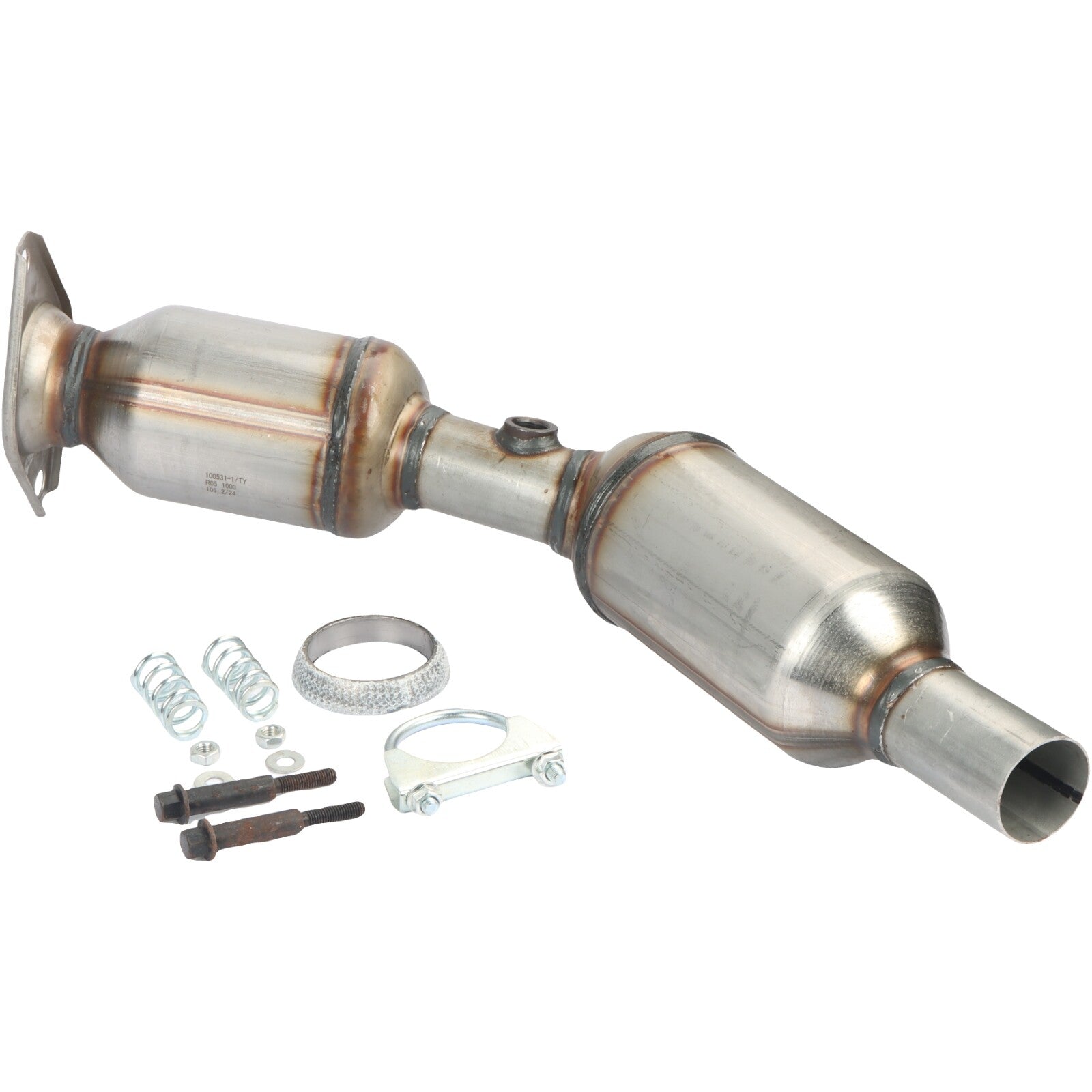 Stainless Steel Three-way Catalytic Converter For 2010-2015 for Toyota Prius 16649