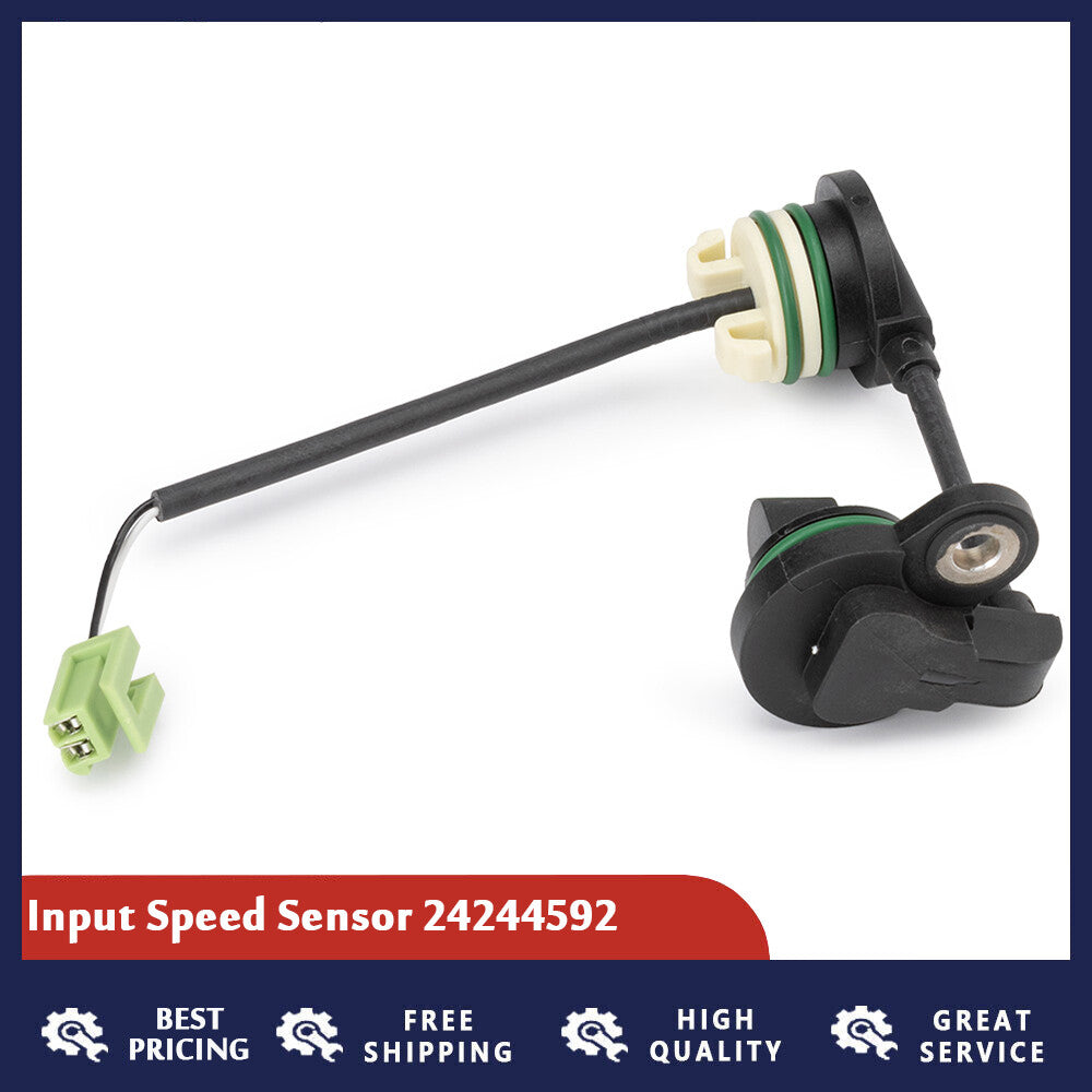 Transmission input speed sensor 24276627 24275801 is suitable for general-purpose 6T30, 6T40, 6T45, and 6T50 sensors.