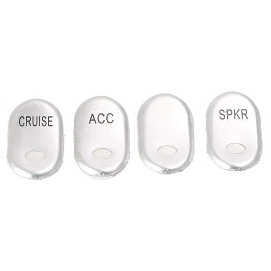 for Harley FLHTCU FLHTCUTG Stainless Steel Switch Panel Switch Covers Chrome