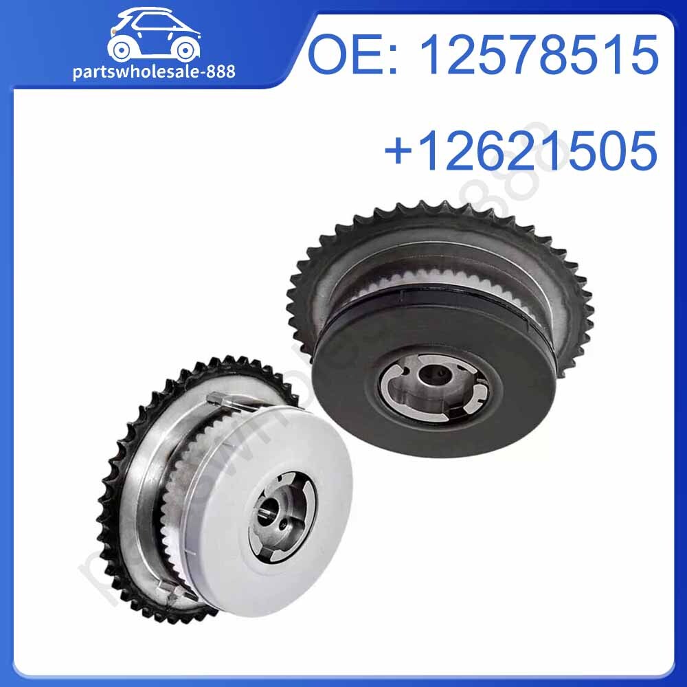 Two intake and exhaust camshaft phaser gears for Chevrolet Equinox Impala 2.0 2.4L