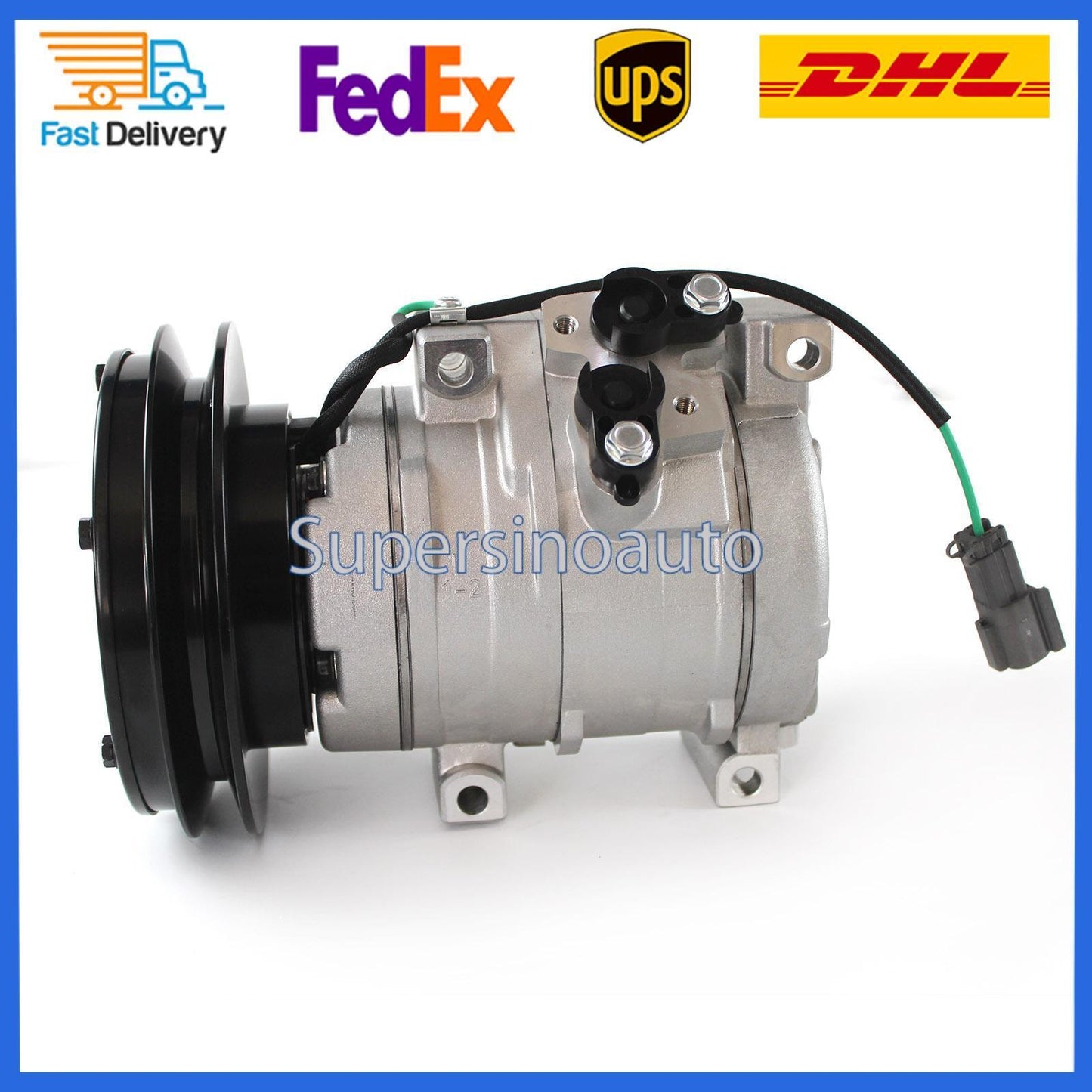 Air Conditioning Compressor 447220-4053 20Y-979-6121 for Komatsu PC200-7 PC200-8