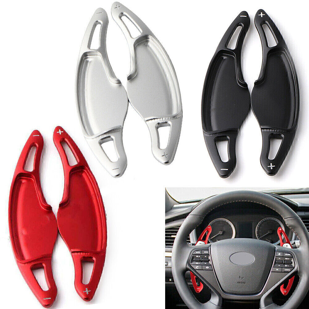 2x Steering Wheel Shift paddle Gear Shifter Extension Fit for Hyundai Sonata 9