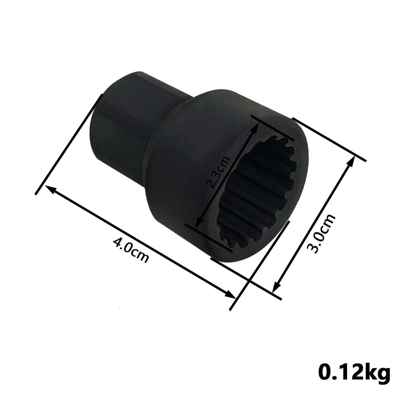 JTC-6845 for BMW Camshaft Vanos Socket 16PT BM 2450487 1/2 inch Dr x 22 mm / 16PT B38 B48
